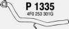 AUDI 4F0253301G Exhaust Pipe